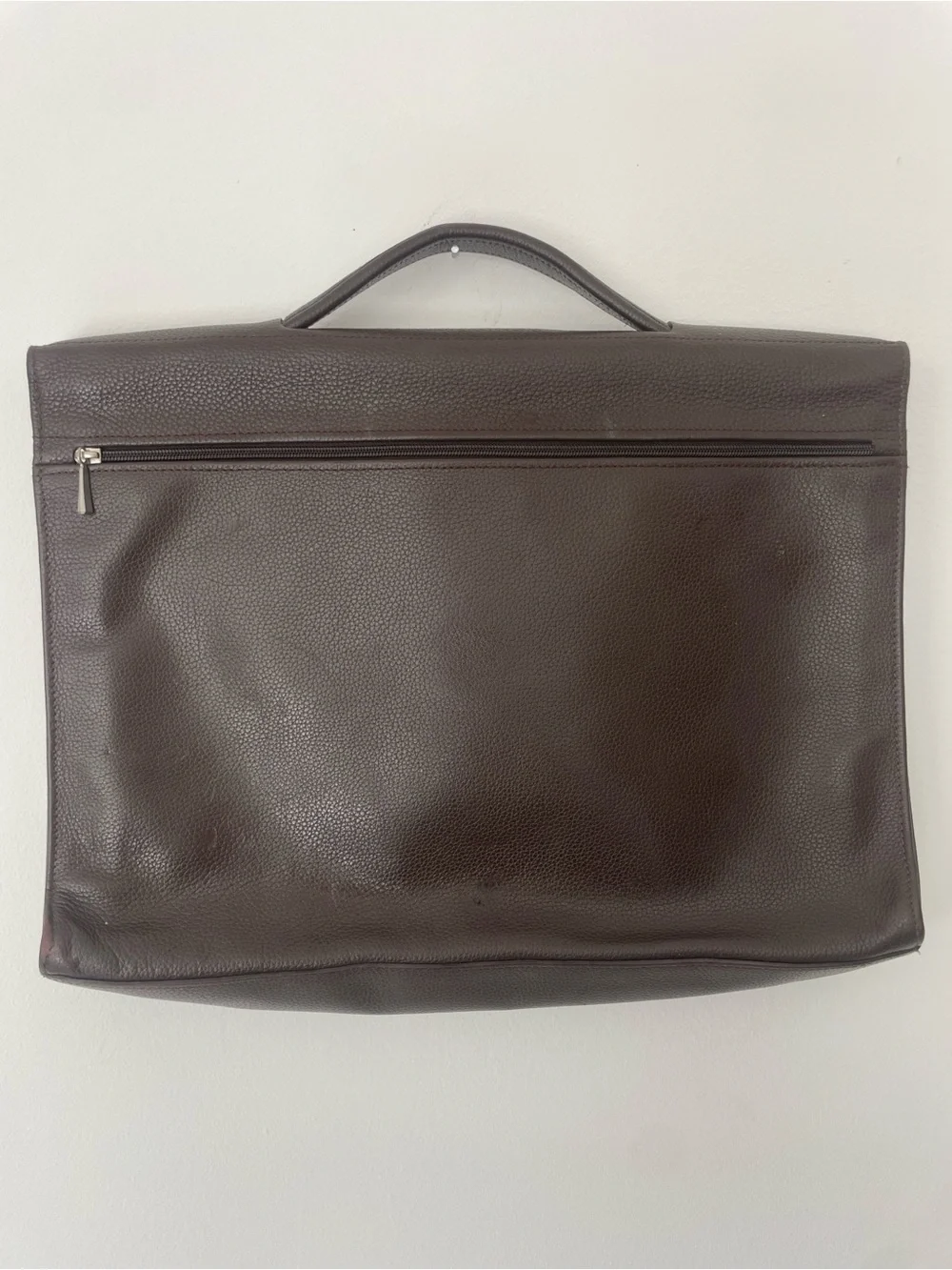 Longchamp le Foulonne brown leather bag - Porte Documents marrón homes femmes